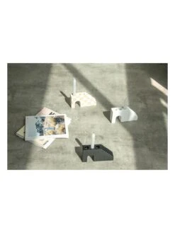 Kerzenhalter "Scala" In Beige - (B)19 X (H)10,5 X (T)4,5 Cm -Heimdekoration really nice things kerzenhalter scala in beige b 19 x h 10 5 x t 4 5 cm 4