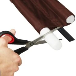 1x Zugluftstopper In Braun 15 1x Zugluftstopper In Braun -Heimdekoration relaxdays 1x zugluftstopper in braun 5