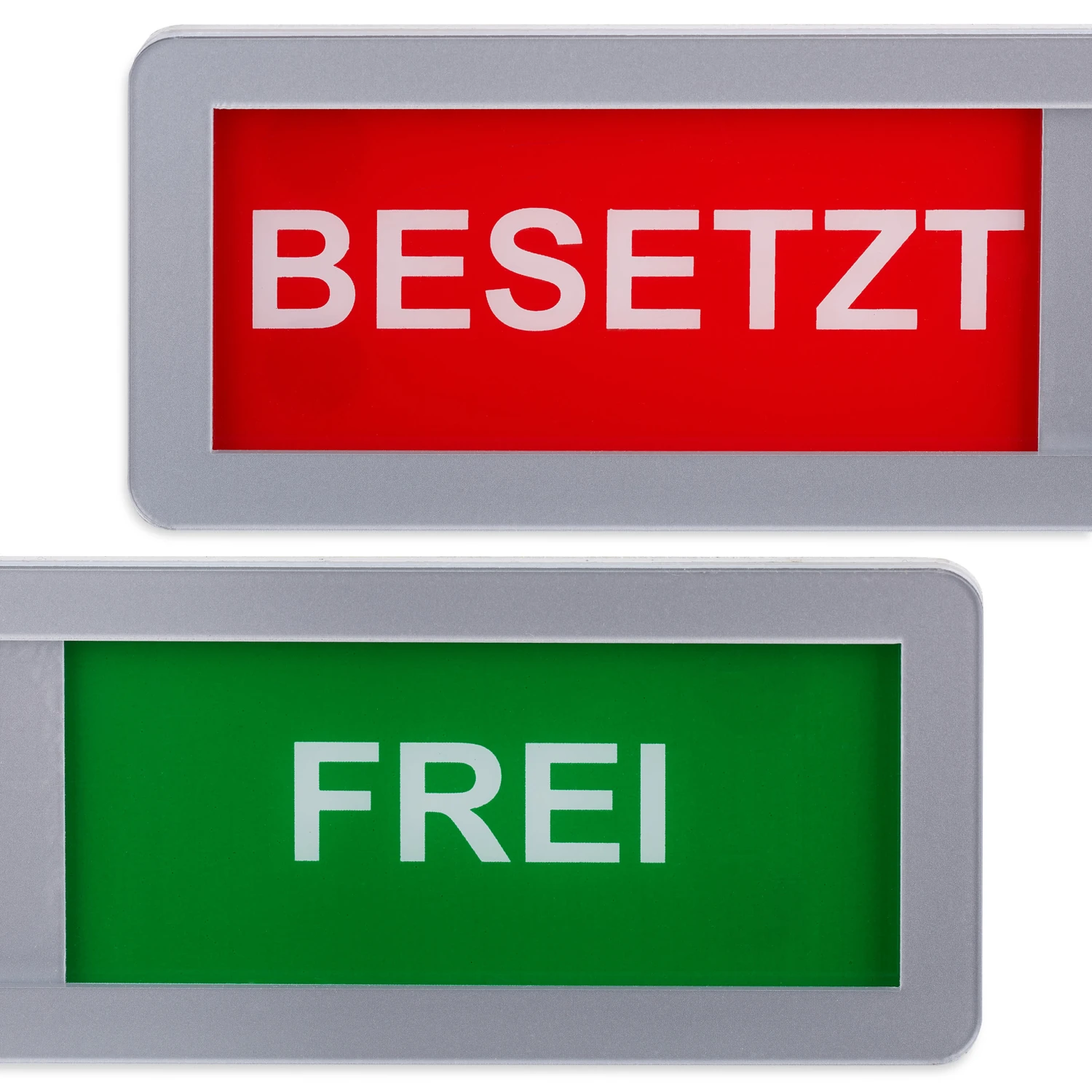 2 X Türschild "Besetzt Frei" In Rot/ Grün 8 2 X Türschild "Besetzt Frei" In Rot/ Grün – Bild 6
