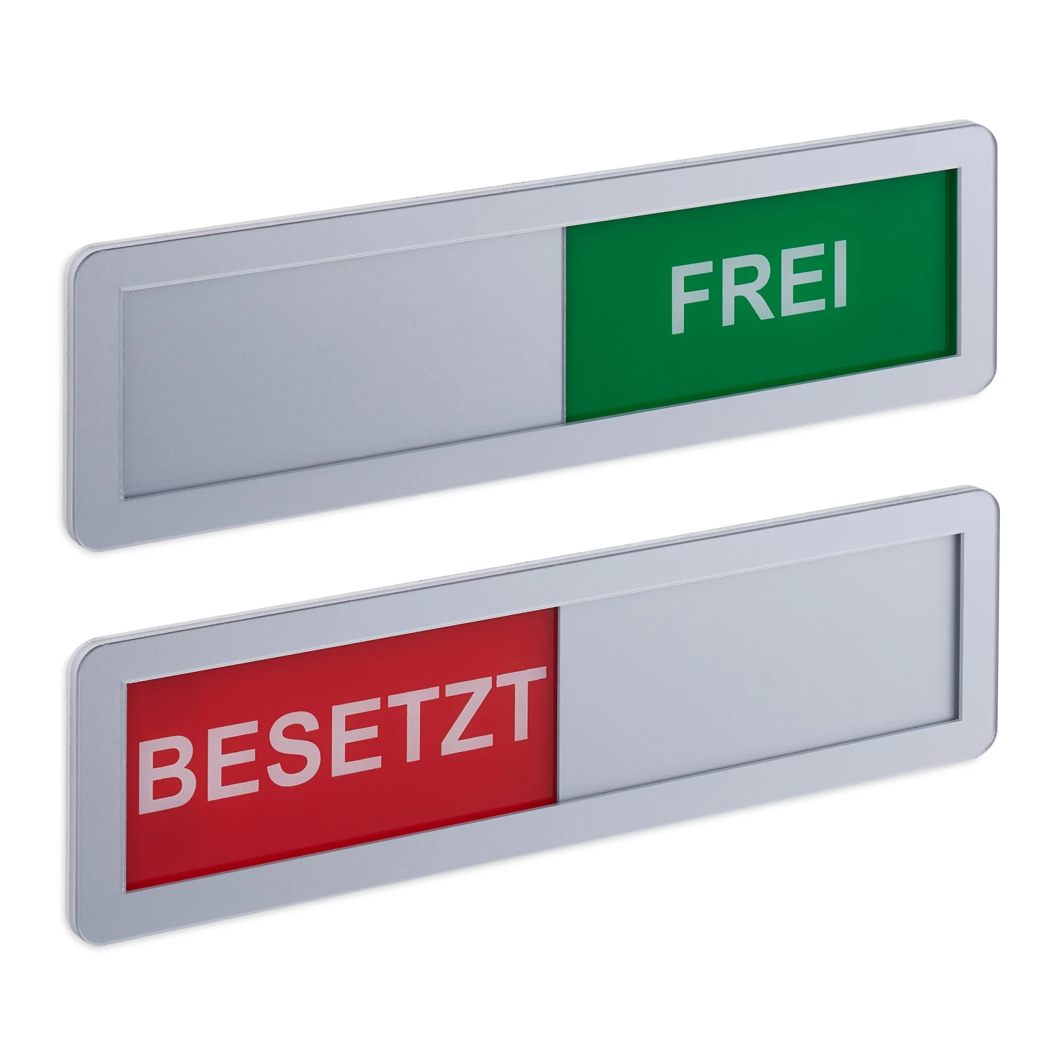 2 X Türschild "Besetzt Frei" In Rot/ Grün 10 2 X Türschild "Besetzt Frei" In Rot/ Grün – Bild 8