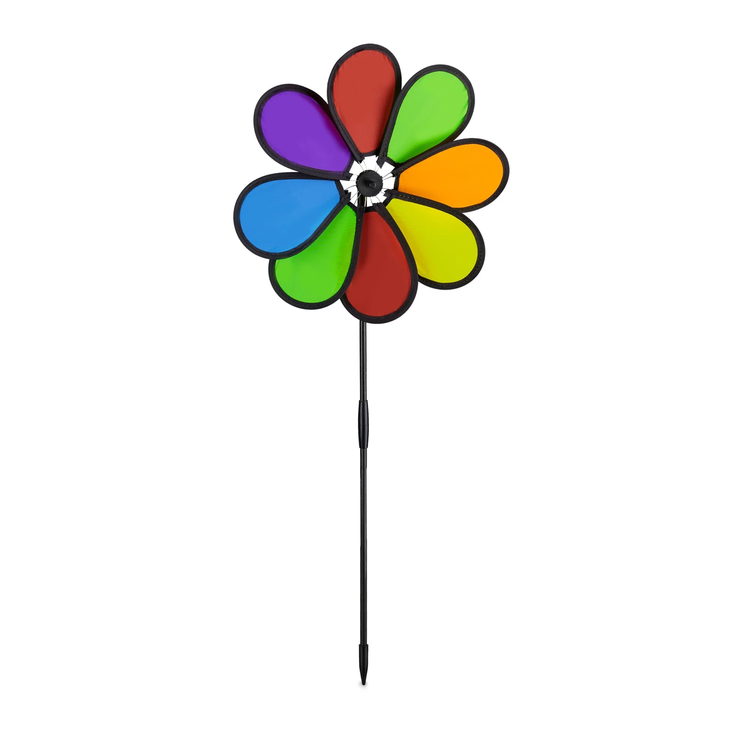 2 X Windrad In Bunt - (B)31 X (H)72 X (T)6,5 3 2 X Windrad In Bunt - (B)31 X (H)72 X (T)6,5