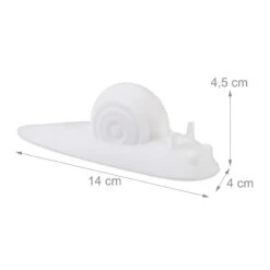 20x Türstopper "Schnecke" In Weiß 12 20x Türstopper "Schnecke" In Weiß -Heimdekoration relaxdays 20x turstopper schnecke in weiss 3