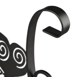 3x Blumenhaken "Tiere" In Schwarz 9 3x Blumenhaken "Tiere" In Schwarz -Heimdekoration relaxdays 3x blumenhaken tiere in schwarz 2