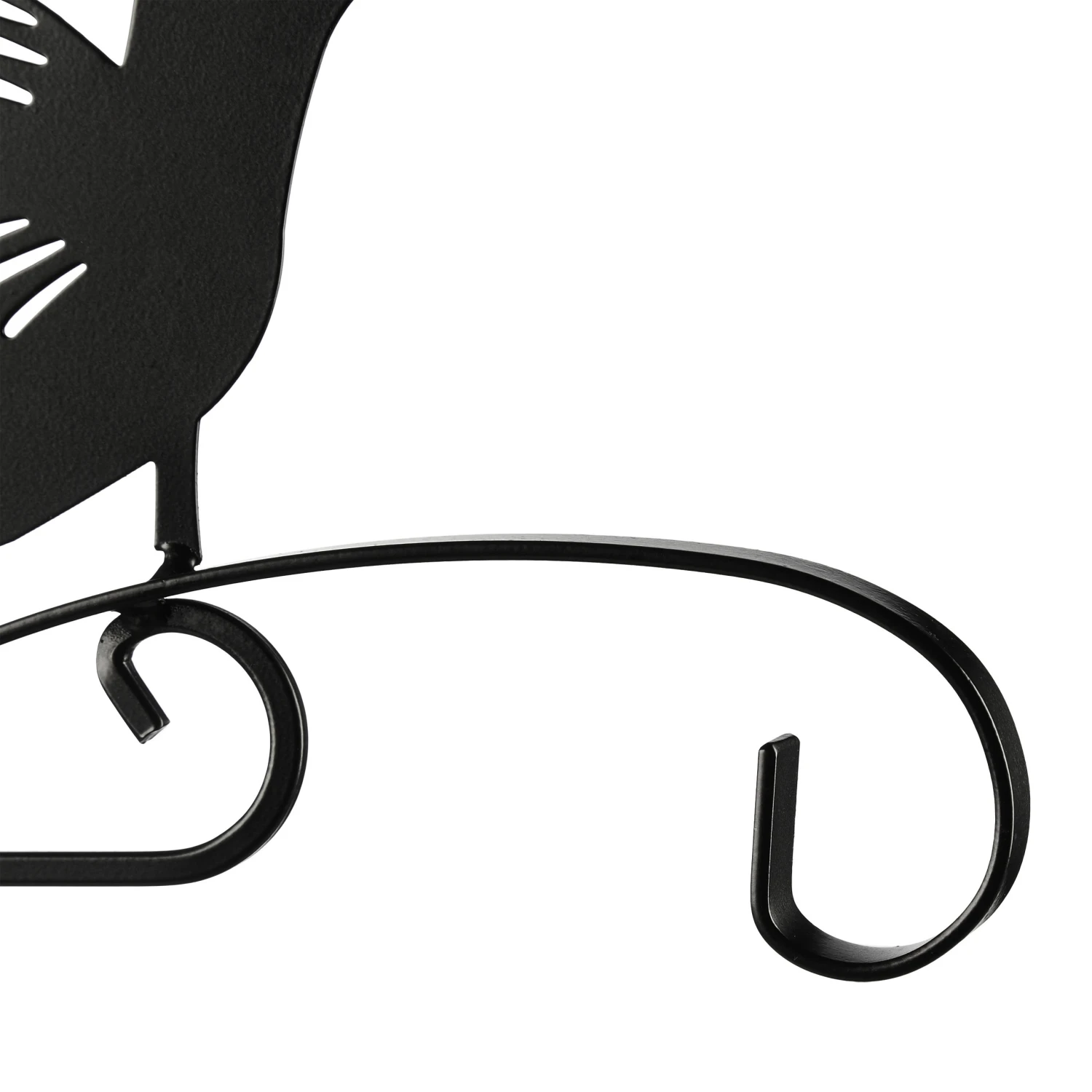 3x Blumenhaken "Tiere" In Schwarz 6 3x Blumenhaken "Tiere" In Schwarz – Bild 4