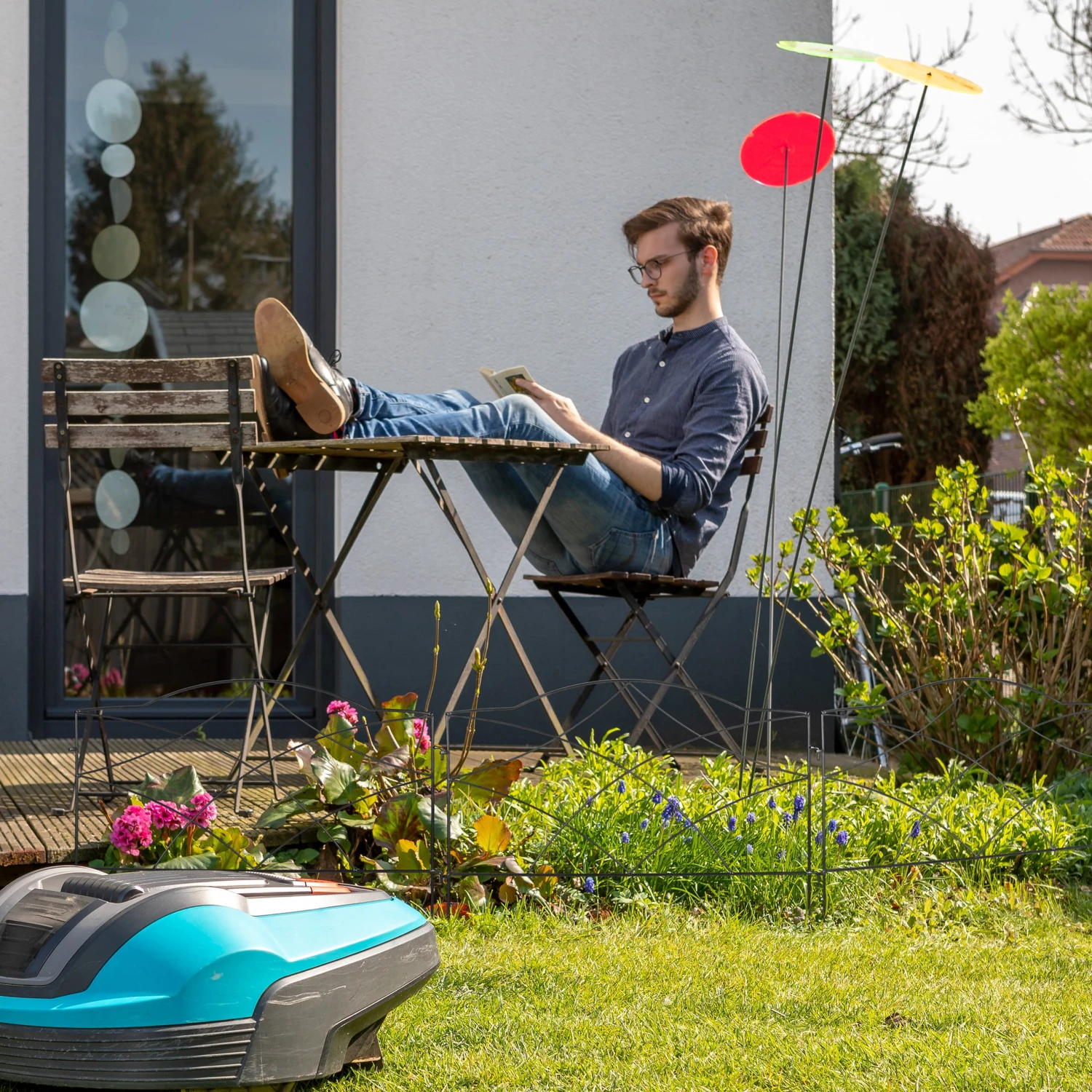 6 X Beetzaun In Schwarz 5 6 X Beetzaun In Schwarz – Bild 3