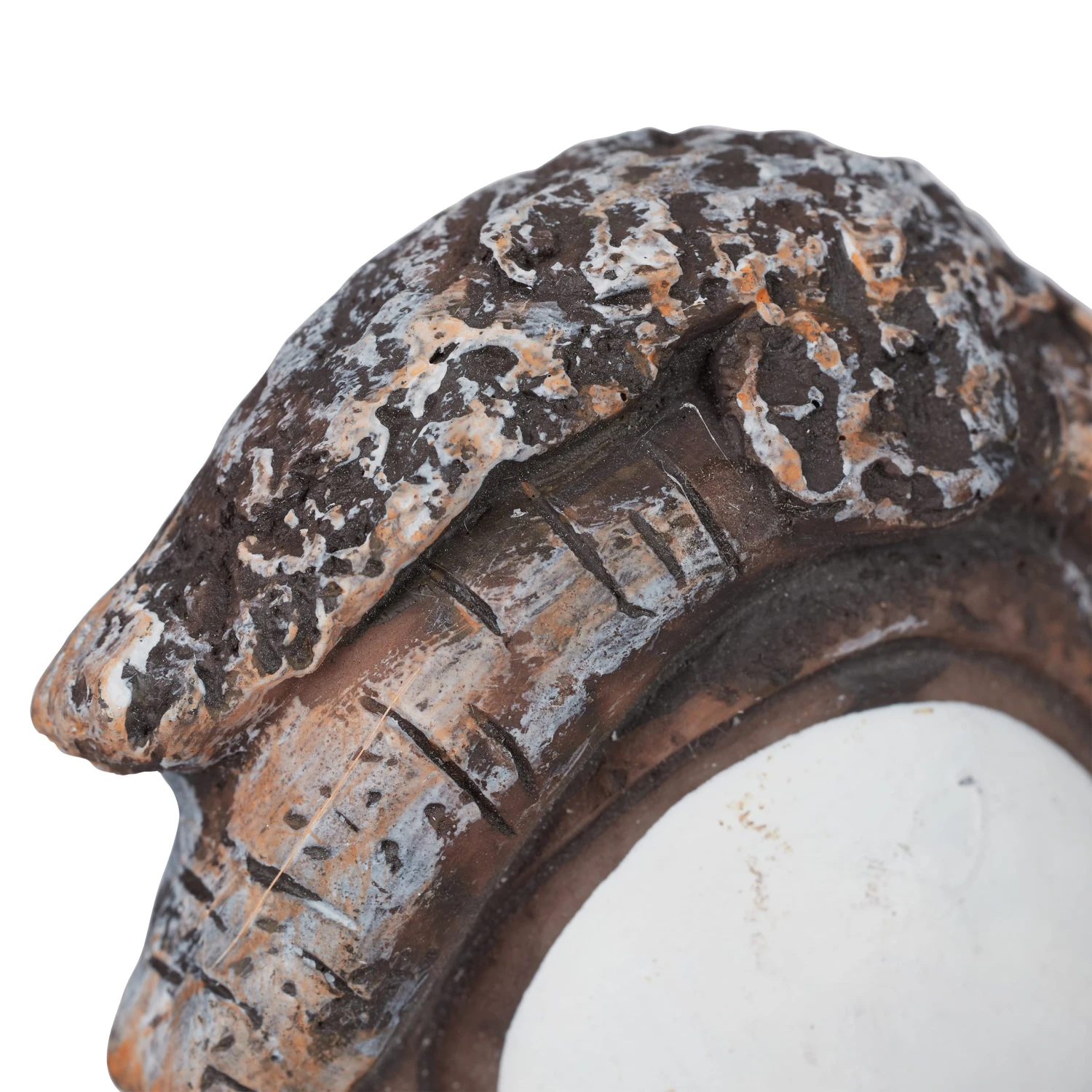 Baumgesicht Alter Mann In Braun/Weiß 8 Baumgesicht Alter Mann In Braun/Weiß – Bild 6