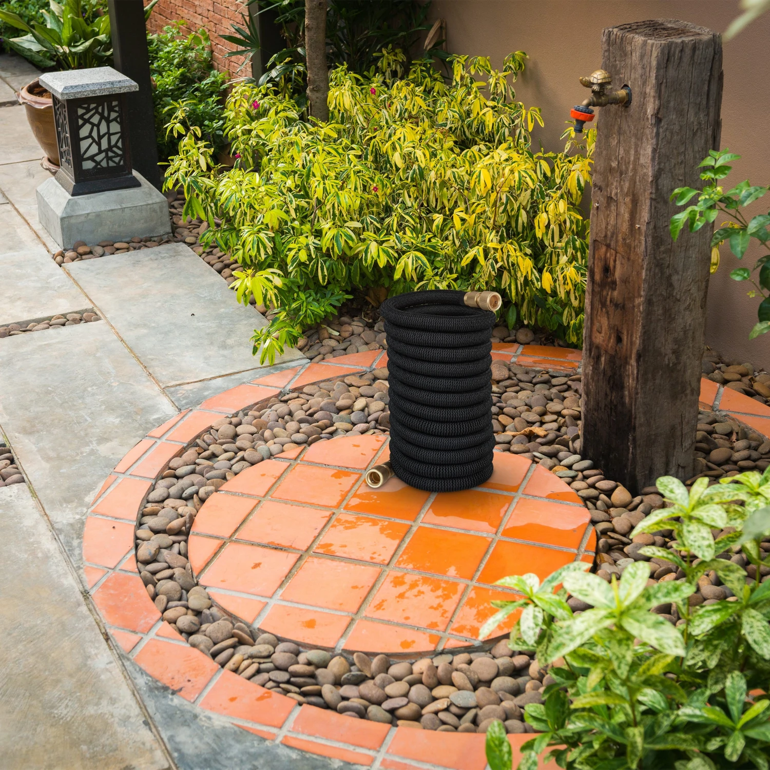 Gartenschlauch In Schwarz - 15 M 4 Gartenschlauch In Schwarz - 15 M – Bild 2