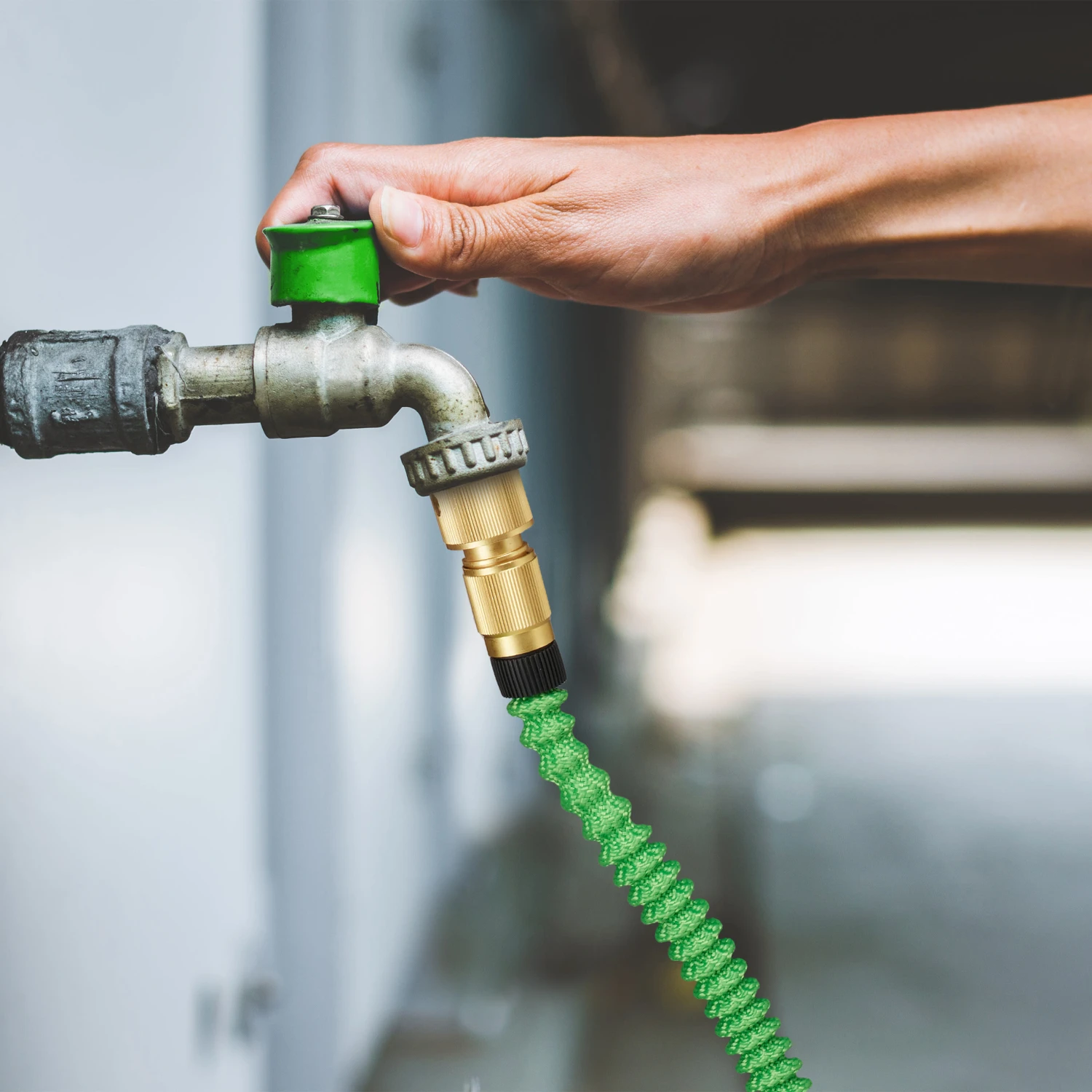 Gartenschlauch In Schwarz - 15 M 7 Gartenschlauch In Schwarz - 15 M – Bild 5