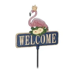 Gartenstecker "Welcome" In Bunt - (B)26,5 X (H)92 Cm 17 Gartenstecker "Welcome" In Bunt - (B)26,5 X (H)92 Cm -Heimdekoration relaxdays gartenstecker welcome in bunt b 26 5 x h 92 cm 7