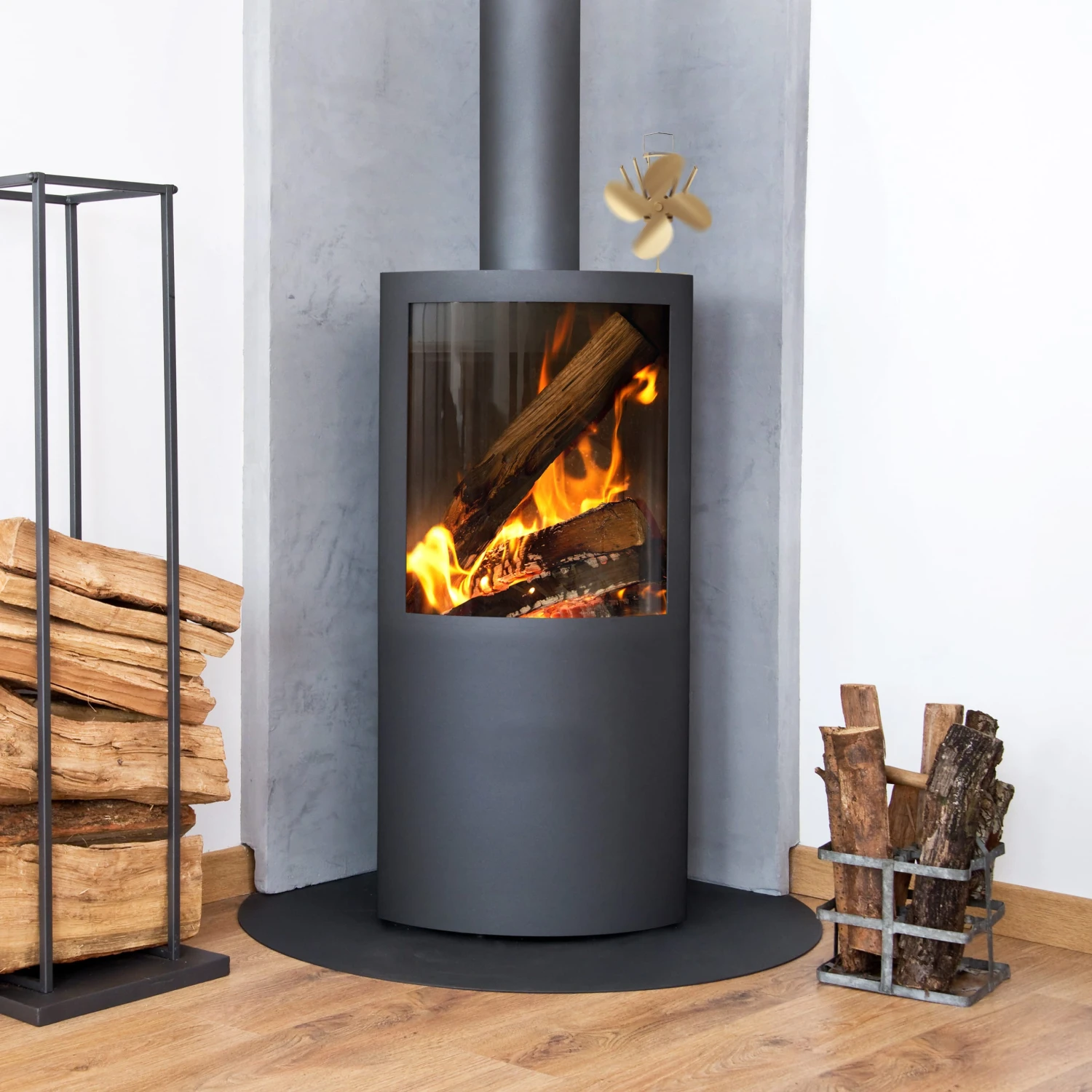 Ofenventilator In Bronze 4 Ofenventilator In Bronze – Bild 2