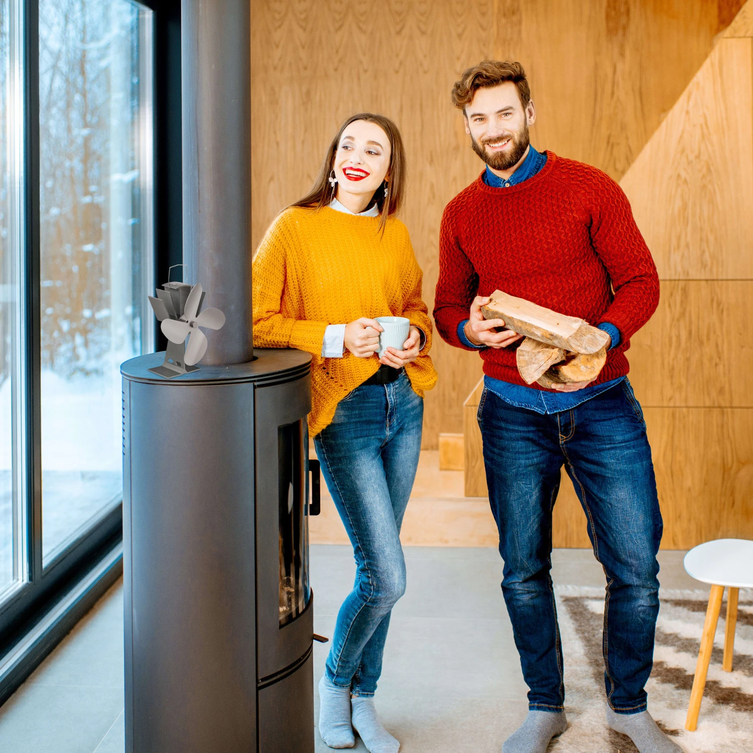 Ofenventilator In Bronze 5 Ofenventilator In Bronze – Bild 3