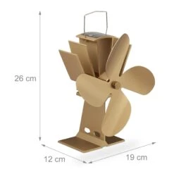 Ofenventilator In Bronze 13 Ofenventilator In Bronze -Heimdekoration relaxdays ofenventilator in bronze 3