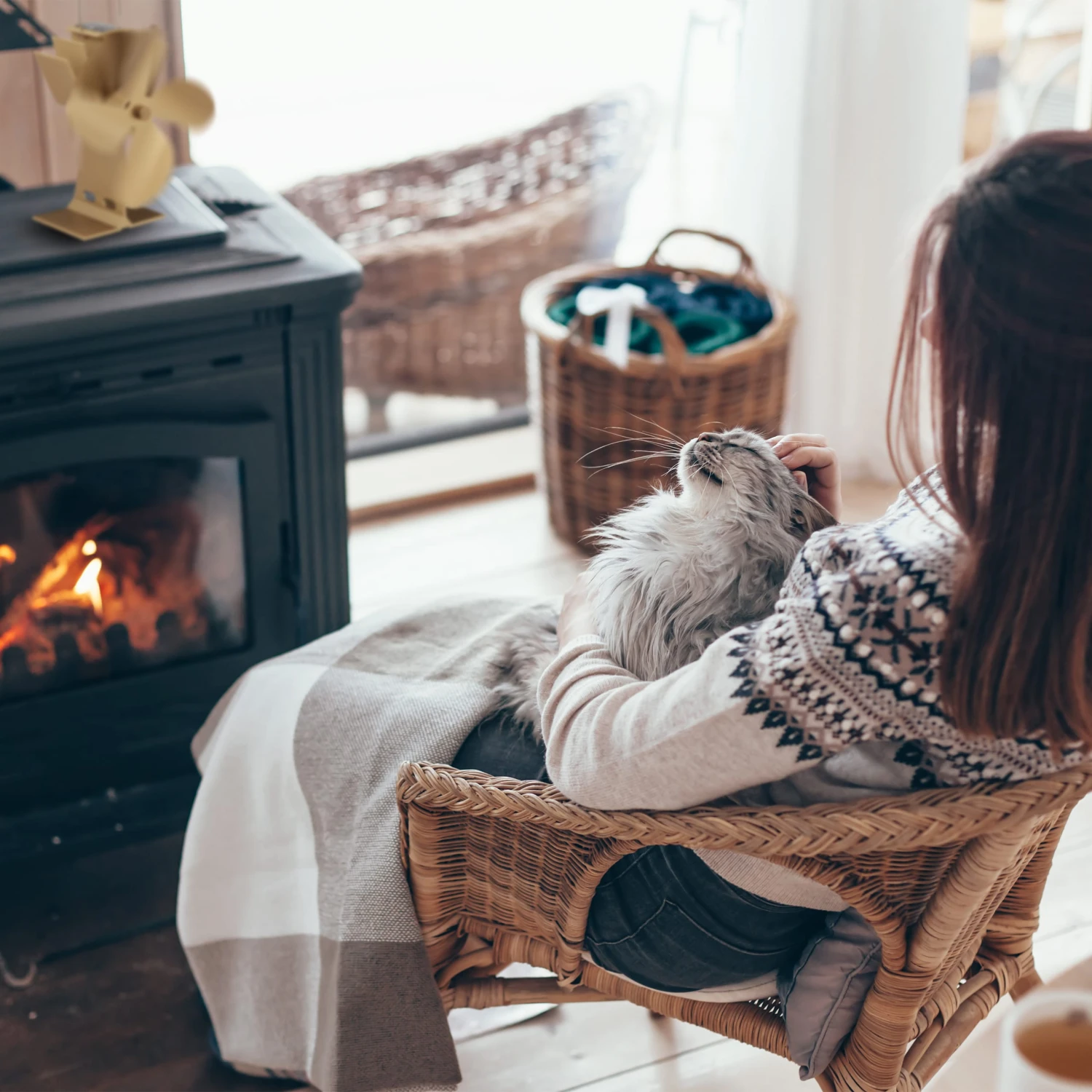 Ofenventilator In Bronze 7 Ofenventilator In Bronze – Bild 5