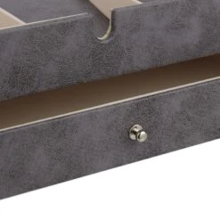 Schmuckkästchen In Grau - (B)34 X (H)13 X (T)31 Cm 15 Schmuckkästchen In Grau - (B)34 X (H)13 X (T)31 Cm -Heimdekoration relaxdays schmuckkastchen in grau b 34 x h 13 x t 31 cm 5