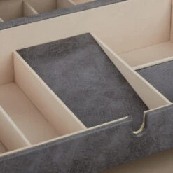 Schmuckkästchen In Grau - (B)34 X (H)13 X (T)31 Cm 16 Schmuckkästchen In Grau - (B)34 X (H)13 X (T)31 Cm -Heimdekoration relaxdays schmuckkastchen in grau b 34 x h 13 x t 31 cm 6