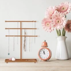 Schmuckständer In Bronze - (B)31 X (H)40 X (T)11 Cm -Heimdekoration relaxdays schmuckstander in bronze b 31 x h 40 x t 11 cm 1