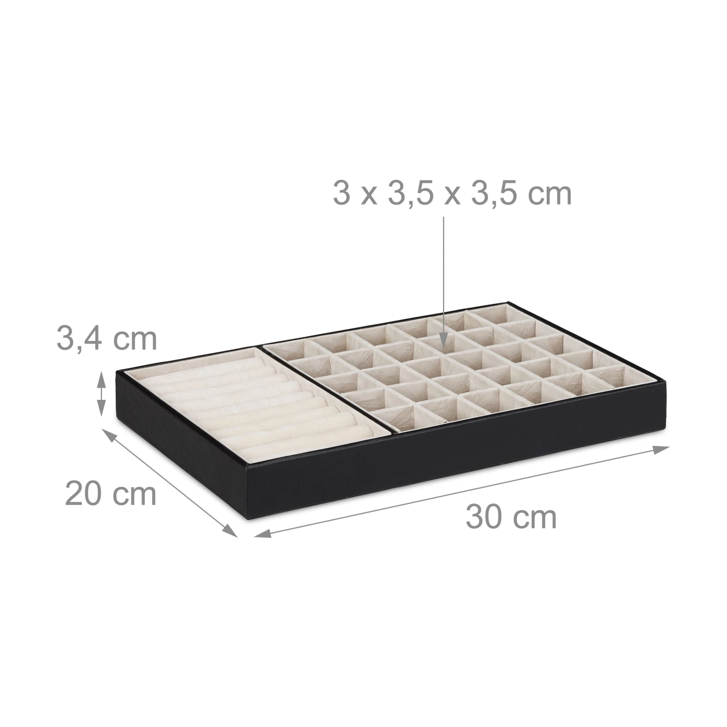 Schmucktablett In Schwarz 6 Schmucktablett In Schwarz – Bild 4