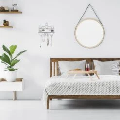 Wand Schmuckhalter In Silber - (B)36,5x (H)30 X (T)3,5 Cm -Heimdekoration relaxdays wand schmuckhalter in silber b 36 5x h 30 x t 3 5 cm 4