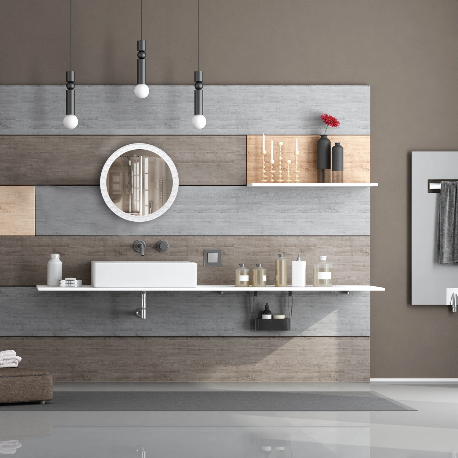 Wandspiegel In Silber - Ø 50,5 Cm 7 Wandspiegel In Silber - Ø 50,5 Cm – Bild 5