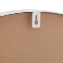 Wandspiegel In Weiß - Ø 61 Cm -Heimdekoration relaxdays wandspiegel in weiss o 61 cm 5