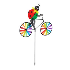 Windrad Marienkäfer In Bunt