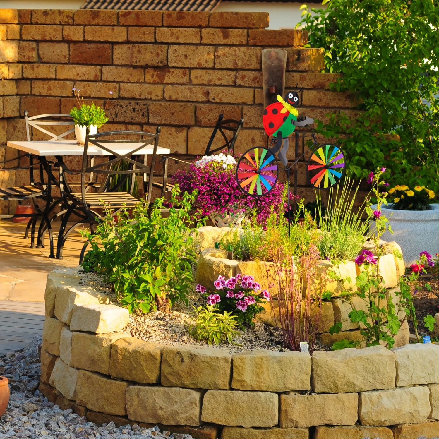 Windrad Marienkäfer In Bunt 7 Windrad Marienkäfer In Bunt – Bild 5