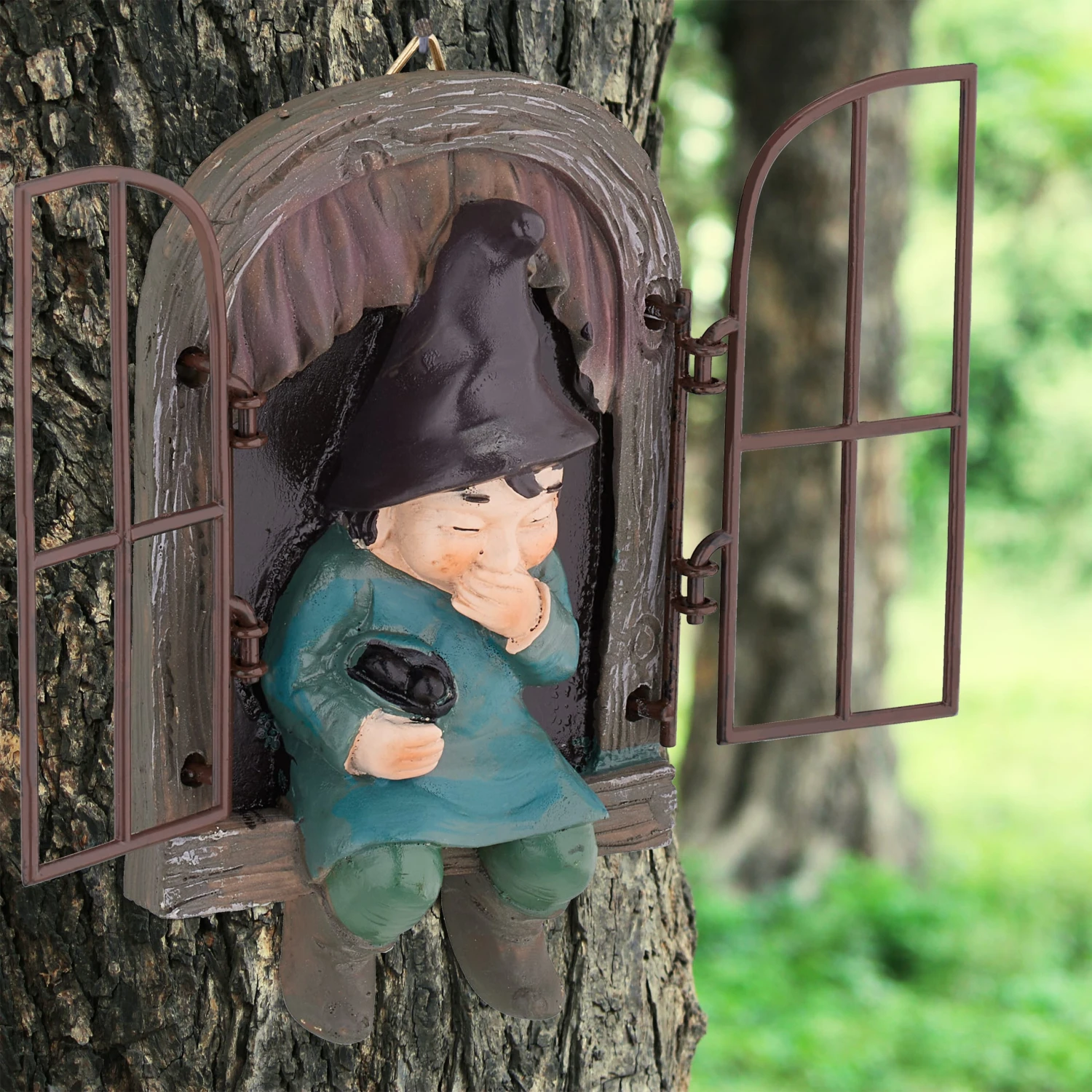 Zwerg Mit Fenster In Bunt 7 Zwerg Mit Fenster In Bunt – Bild 5