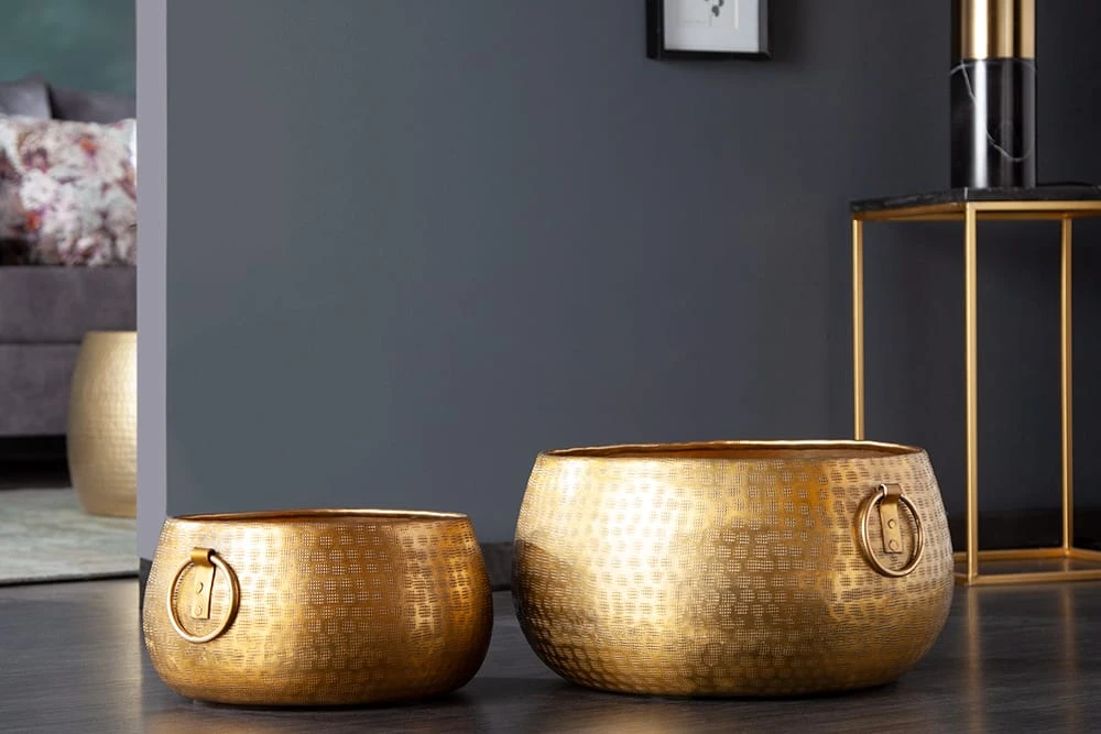 Dekoschale ORIENT In Gold - 37 X 19 X 37cm 5 Dekoschale ORIENT In Gold - 37 X 19 X 37cm – Bild 3