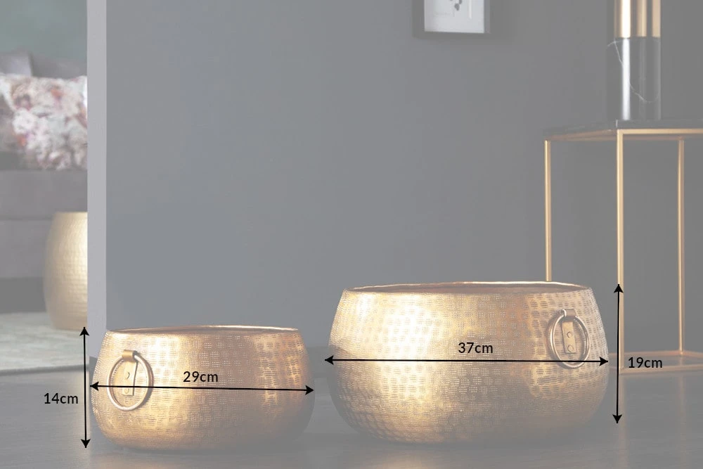 Dekoschale ORIENT In Gold - 37 X 19 X 37cm 11 Dekoschale ORIENT In Gold - 37 X 19 X 37cm – Bild 9