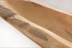Holzschale NATURE BOAT In Natur - 60 X 10 X 20cm -Heimdekoration riess ambiente de holzschale nature boat in natur 60 x 10 x 20cm 6
