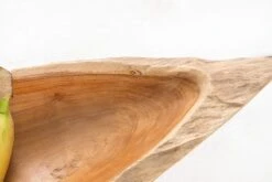 Holzschale NATURE BOAT In Natur - 60 X 10 X 20cm -Heimdekoration riess ambiente de holzschale nature boat in natur 60 x 10 x 20cm 7