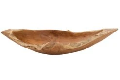 Holzschale NATURE BOAT In Natur - 60 X 10 X 20cm -Heimdekoration riess ambiente de holzschale nature boat in natur 60 x 10 x 20cm 9