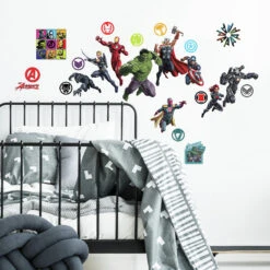 Wandsticker Classic Avengers -Heimdekoration room mates wandsticker classic avengers 2