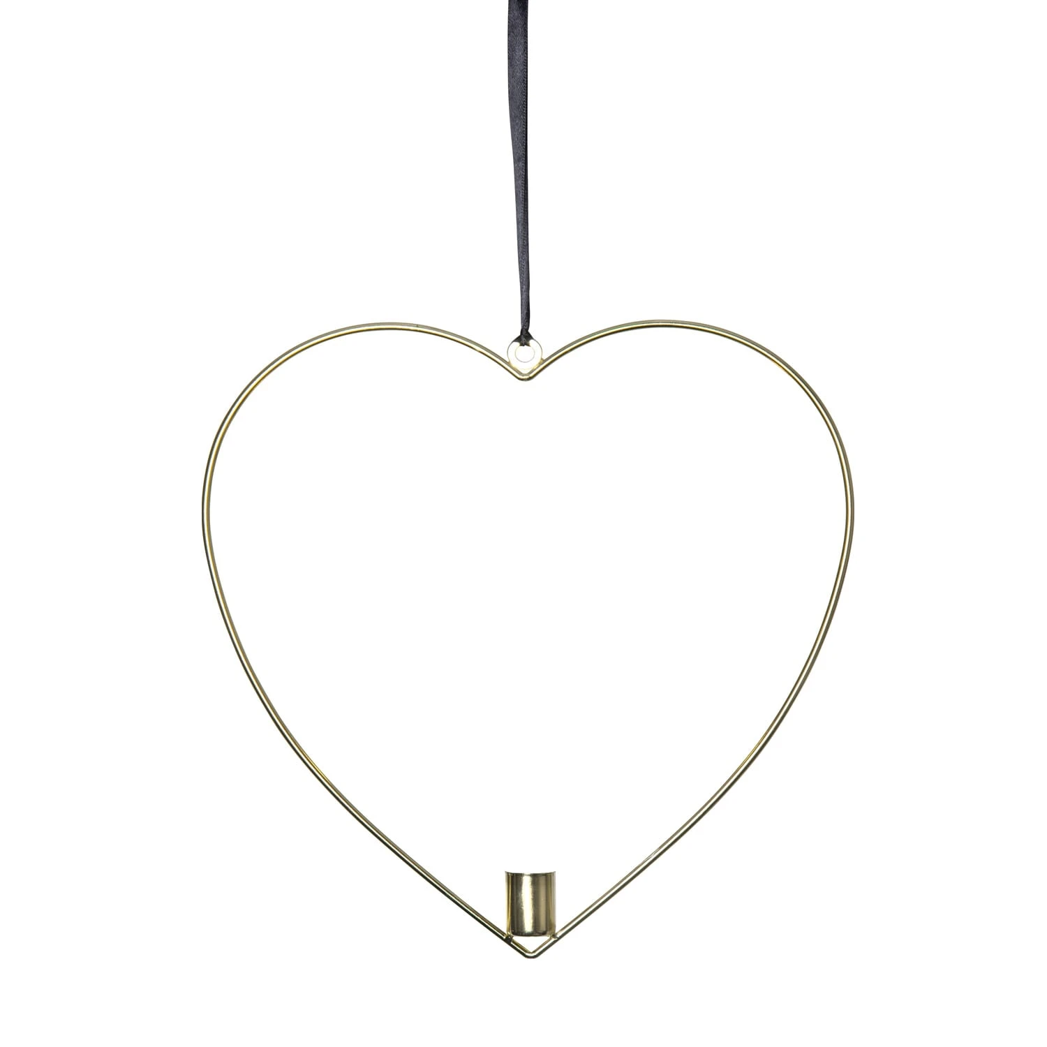 Star Trading Dekoherz Mit LED Stabkerze Hängender Kerzenhalter H: 28,5cm In Gold 7 Star Trading Dekoherz Mit LED Stabkerze Hängender Kerzenhalter H: 28,5cm In Gold – Bild 5