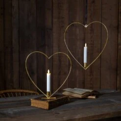 Star Trading Dekoherz Mit LED Stabkerze Hängender Kerzenhalter H: 28,5cm In Gold 15 Star Trading Dekoherz Mit LED Stabkerze Hängender Kerzenhalter H: 28,5cm In Gold -Heimdekoration star trading dekoherz mit led stabkerze hangender kerzenhalter h 28 5cm in gold 6