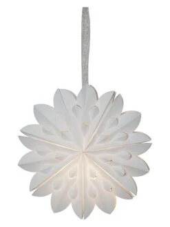 Star Trading Papierstern "Clipp" In Weiß - Ø 40 Cm