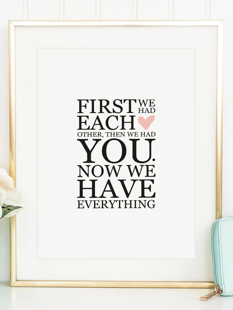 Poster / Kunstdruck "Now We Have Everything“ I Ohne Rahmen 3 Poster / Kunstdruck "Now We Have Everything“ I Ohne Rahmen