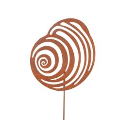 Gartenstecker Rost Muscheln In Braun
