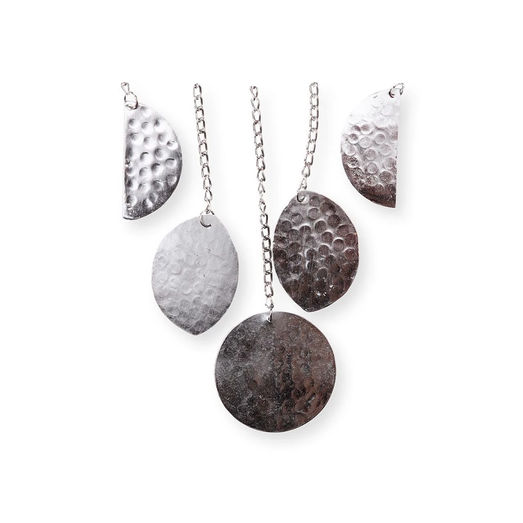 VTwonen Pendel "Garland Moon Metal" In Silber - (L) 100cm 4 VTwonen Pendel "Garland Moon Metal" In Silber - (L) 100cm – Bild 2