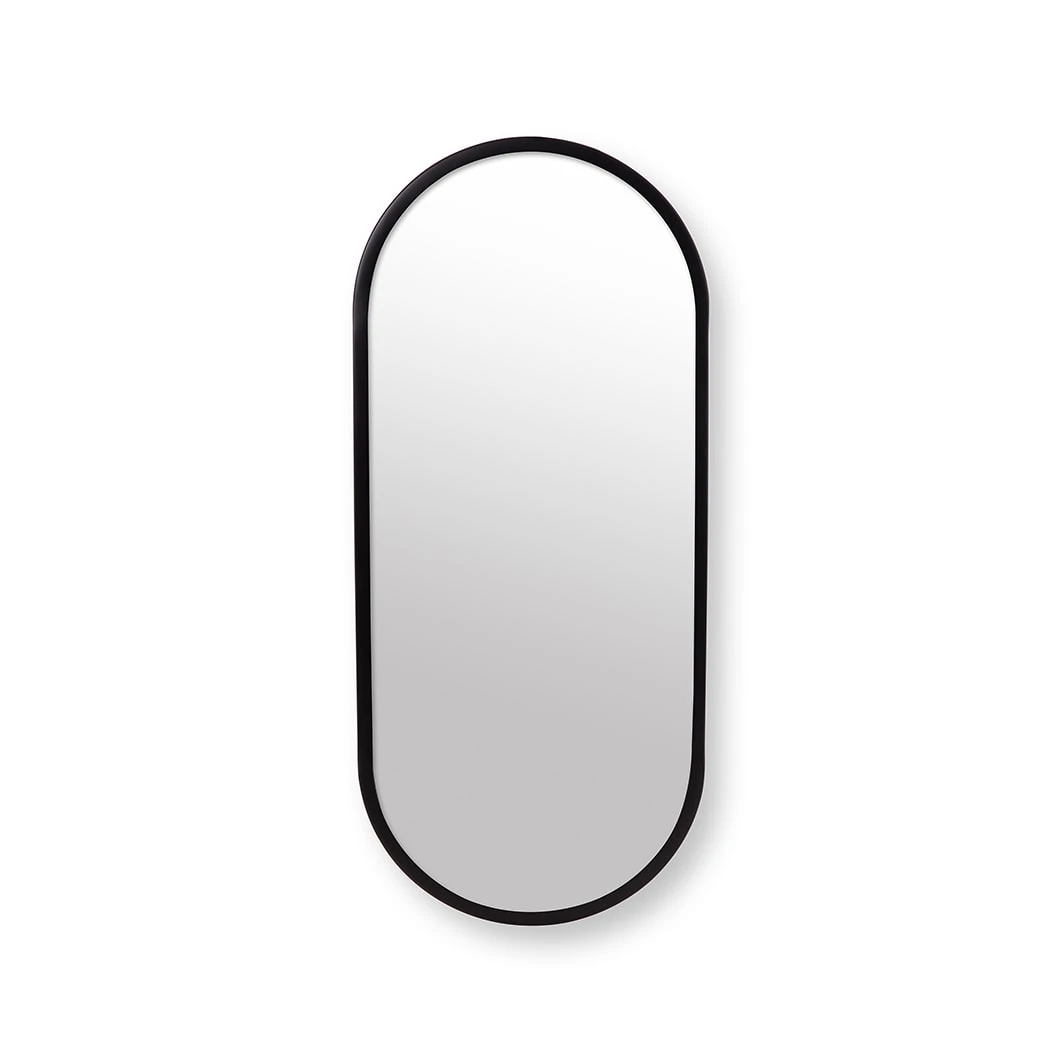 VTwonen Spiegel "Mirror Oval" In Schwarz - (L) 20 X (B) 50cm 3 VTwonen Spiegel "Mirror Oval" In Schwarz - (L) 20 X (B) 50cm