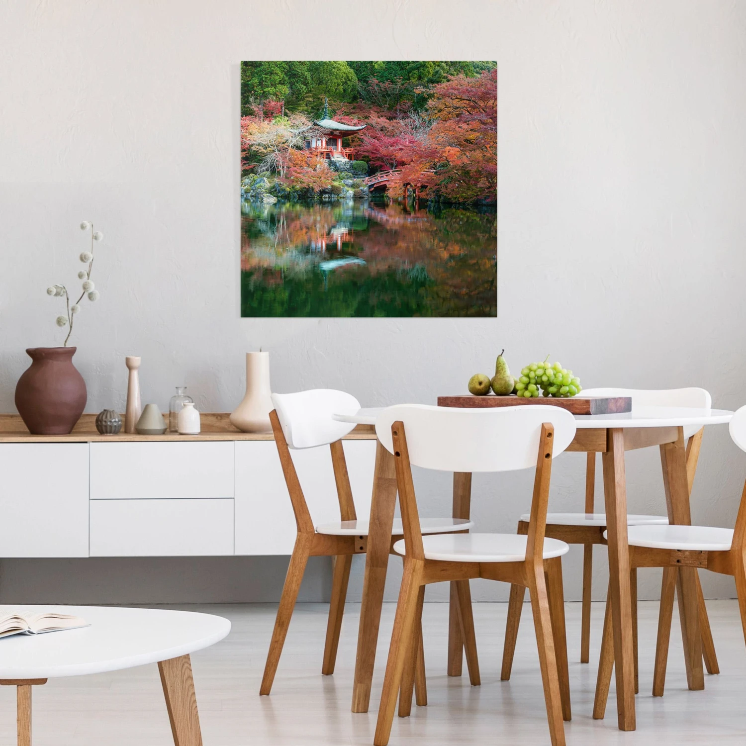 Leinwandbild - Daigo Ji Tempel Im Herbst In Rot 5 Leinwandbild - Daigo Ji Tempel Im Herbst In Rot – Bild 3