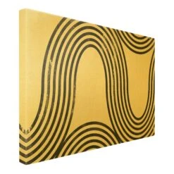 Leinwandbild Gold - Geometrische Wellen Schwarz Weiß I In Schwarz-Weiß 16 Leinwandbild Gold - Geometrische Wellen Schwarz Weiß I In Schwarz-Weiß -Heimdekoration wallart leinwandbild gold geometrische wellen schwarz weiss i in schwarz weiss 5