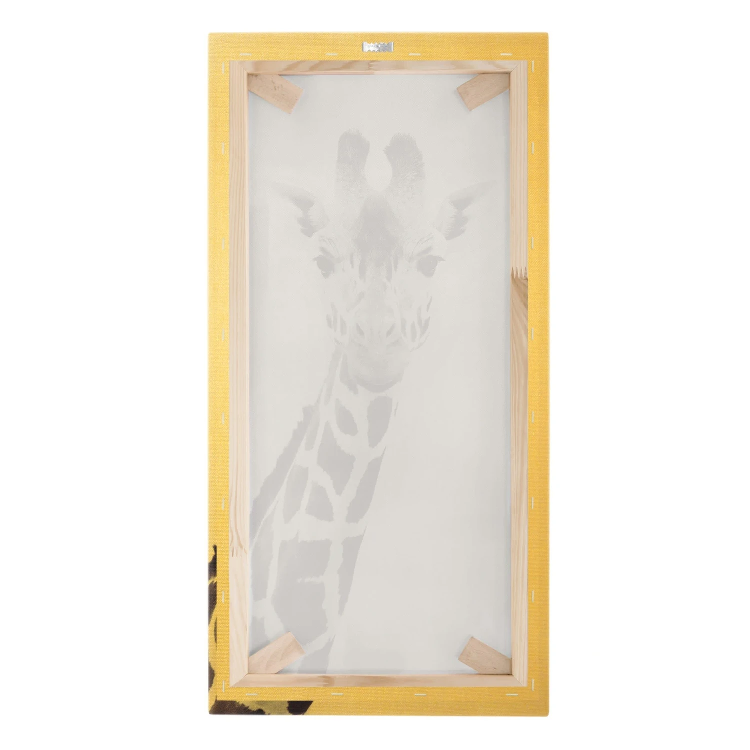 Leinwandbild Gold - Giraffen Portrait In Schwarzweiß In Schwarz-Weiß 10 Leinwandbild Gold - Giraffen Portrait In Schwarzweiß In Schwarz-Weiß – Bild 8