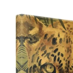 Leinwandbild Gold - Leopard Im Dschungel In Creme-Beige 17 Leinwandbild Gold - Leopard Im Dschungel In Creme-Beige -Heimdekoration wallart leinwandbild gold leopard im dschungel in creme beige 6