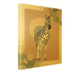 Leinwandbild Gold - Safari Tiere - Zebra In Creme-Beige 16 Leinwandbild Gold - Safari Tiere - Zebra In Creme-Beige -Heimdekoration wallart leinwandbild gold safari tiere zebra in creme beige 5