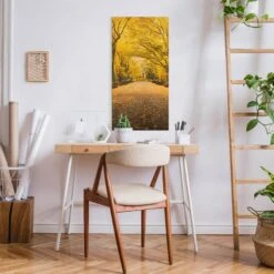 Leinwandbild - Herbst Im Central Park In Orange 13 Leinwandbild - Herbst Im Central Park In Orange -Heimdekoration wallart leinwandbild herbst im central park in orange 3