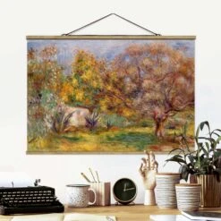 Stoffbild - Auguste Renoir - Olivenbaumgarten In Bunt 10 Stoffbild - Auguste Renoir - Olivenbaumgarten In Bunt -Heimdekoration wallart stoffbild auguste renoir olivenbaumgarten in bunt 1