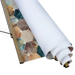 Stoffbild - E. Fredriksson - Geometrie Goldenes Art Deco In Gold 14 Stoffbild - E. Fredriksson - Geometrie Goldenes Art Deco In Gold -Heimdekoration wallart stoffbild e fredriksson geometrie goldenes art deco in gold 5