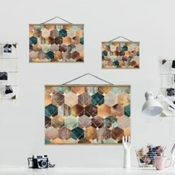 Stoffbild - E. Fredriksson - Geometrie Goldenes Art Deco In Gold 15 Stoffbild - E. Fredriksson - Geometrie Goldenes Art Deco In Gold -Heimdekoration wallart stoffbild e fredriksson geometrie goldenes art deco in gold 6