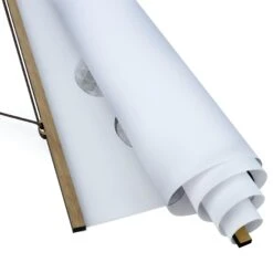 Stoffbild Mit Posterleisten - Ode An Den Mond - Liebe In Weiß 14 Stoffbild Mit Posterleisten - Ode An Den Mond - Liebe In Weiß -Heimdekoration wallart stoffbild mit posterleisten ode an den mond liebe in weiss 5